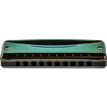 Olive Diatonic Harmonica In The Key Of High G