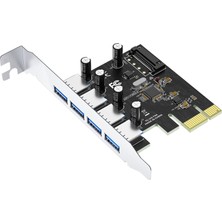 Esranın Dünyası Veggieg Pcı-E Express 4 Portlu USB 3.0 Hub Çoklayıcı Kart