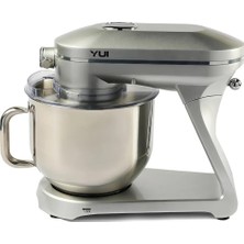 Esranın Dünyası Yui Easy Chef M129 1800W Güçlü Döküm Metal Stand Mikser Gümüş