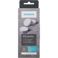 Esranın Dünyası Siemens TZ80001A Temizleme Tabletleri, 10 Adet, Kahve Yağı Kalıntılarını Ideal Şekilde Giderir, Orijinal Aksesuar, Eq Serisi Tam Otomatik Kahve Makineleri ve Ankastre Tam Otomatik Makineler Için