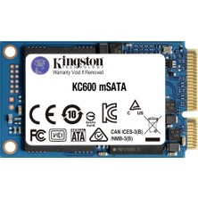Esranın Dünyası Kingston KC600 Msata 256 GB Ssd, SKC600MS/256G, 550MB/S - 500MB/S Okuma - Yazma