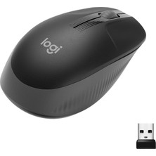 Esranın Dünyası Logitech M190 Kablosuz Fare, Iki Elle Kullanım Için Kavisli Tasarım, 18 Ay Pil Ömrü Artı Güç Tasarrufu Modu, USB Alıcısı, Geniş Tekerlek Sayesinde Hassas Kontrol, Tuşlar, Siyah