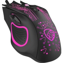 Esranın Dünyası X8 Profesyonel Oyuncu Mouse, 6 Tuşlu, Rgb Aydınlatmalı, 3600 Dpı, Siyah, 1.5m Örgülü Kablo