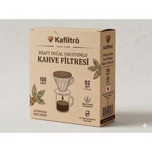 Esranın Dünyası Kafiltro Hario V60 Uyumlu Kraft Kahve Filtresi Kağıdı