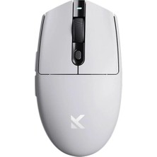 Esranın Dünyası Mchose G3 Ultra (Dual 8k) 8k Hz Beyaz Kablosuz Gaming Mouse (Mc-G3-6)