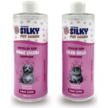 Esranın Dünyası Silky Pet Wash - Köpek ve Kedilere Özel Doğal Kiraz Çiçeği Özlü Şampuan - 400 ml