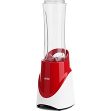 Esranın Dünyası Sinbo SHB-7508 Kırmızı Shake Take One | 300W Taşınabilir Smoothie Blender | 570 ml Spor Şişe - Çelik Bıçaklı Karıştırıcı