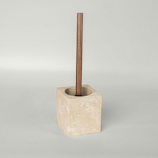 Esranın Dünyası Linens Marble 10,3X10,3X11,5 cm Tuvalet Fırçası