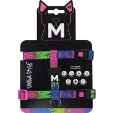 Esranın Dünyası M-Pets Urban Style Lava Active Köpek Göğüs Tasması (Xs)