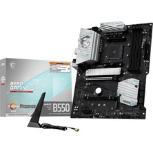 Esranın Dünyası Msı B550 Gamıng Wıfı Am4 Anakart, Ddr4 4400MHZ, Pcıe 4.0, Wi-Fi 5, 1g Lan, USB 10GBPS, Atx