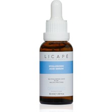 Esranın Dünyası Licape Hyaluronik Asit, Pantenol B5 ve Peptit Serum – Nemlendirici, Aydınlatıcı ve Dolgunlaştırıcı Yüz Serumu – Cilt Elastikiyetini Artırıcı ve Ince Çizgi Karşıtı – 30 ml