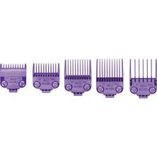 Esranın Dünyası Andis 01410 Master Çift Mıknatıs Küçük 5 Taraklı Set Mba, Mc-2, Ml, Pm- ve Pm-4 Için Tasarlandı, Mor