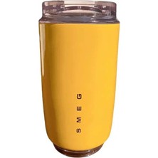 NEVVALİFE Nevva Smeg Modeli Kahve Kupası Taşınabilir Isı Yalıtımlı Bardak Termos, Su Şişesi Seyahat Paslanmaz Çelik Araba Vakumlu Termos Kettle