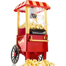 Esranın Dünyası Coverzone Patlamış Mısır Makinesi – Yağsız ve Sağlıklı Popcorn Yapma Makinesi, 5 Dakikada Hazır, Şeffaf Kapaklı, Kompakt Tasarım, Evde Sinema ve Film Geceleri Için Pratik Atıştırmalık Makinesi | MP85A