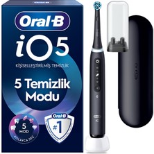 Esranın Dünyası Oral-B Io - 5 Siyah Yapay Zeka Teknolojili Şarjlı/elektrikli Diş Fırçası