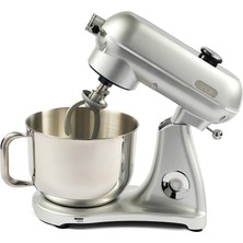 Esranın Dünyası M122 Plus Easy Chef Dc Motor Stand Mikser Çift Başlıklı Hoparlör Özellikli Gümüş