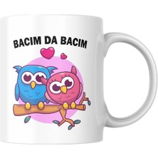 Esranın Dünyası Bacım Baskılı Kupa Bardak Komik Yazılı Hediyelik Çay Kahve Kupası