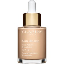 Esranın Dünyası Clarins Skin Illusion 105 Natural Hydrating SPF15 Fondöten
