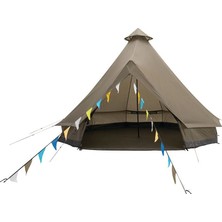 Esranın Dünyası Easy Camp Moonlight Bell 12M² Glamping 7 Kişilik 2.60M Yüksek Aile Çadırı