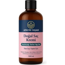 Esranın Dünyası Apayrı Yaşam Zeytinyağı Defne Yağı Bal Özlü Tüm Saç Tipleri Için Doğal Saç Kremi 500 ml