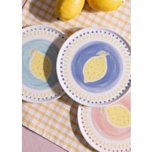 Esranın Dünyası [marka] Italian Summer Pasta Tabağı 6lı Set 19 cm