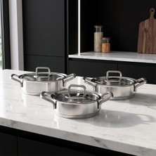 Esranın Dünyası Aryıldız Chef Prestige 6 Parça Sahan Seti