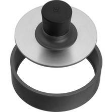 Esranın Dünyası Wmf Bbq Hamburger Presi, 12,5 Cm, Paslanmaz Çelik, Eşit Boy Hamburger Köftesi Hazırlama Aparatı, Hamburger, Cheeseburger ve Sebze Burger Için