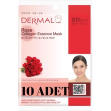 Esranın Dünyası Dermal Nemlendirici ve Pürüzsüzleştirici Gül Özlü Kolajen Maske X10 Adet