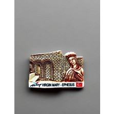 Mundy Ephesus (Efes) Temalı Polyester Magnet. 7cm x 5cm.