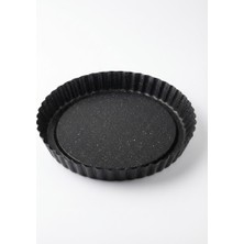 Esranın Dünyası Orret Home 28 cm Granit Turta Kalıbı – Yapışmaz Yüzeyli Yuvarlak Fırın Tepsisi | Kek, Tart ve Turta Pişirme Kalıbı (28 cm Turta)
