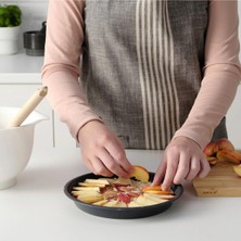 Esranın Dünyası Cook-Lab 24 cm Siyah Emaye Kaplı Kek ve Tart Kalıbı Siyah