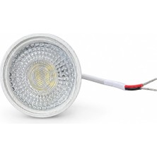 Marsilyan 1 Adet Noas YL28 5007 220V Mercekli LED Çanak Ampul 4000K Ilık Beyaz