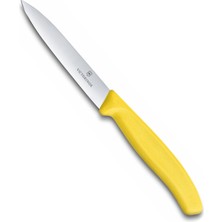 Esranın Dünyası Victorinox 6.7706.L118 Swissclassic 10CM Soyma Bıçağı, Sari