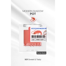 Esranın Dünyası Mıssha Parlak Balm Dokulu Tekli Göz Farı Modern Pot (501 Sweet&tasty) 501 Sweet&tasty