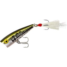 Esranın Dünyası Rebel Lures Pop-R Topwater Popper Balıkçılık Yemi, Ol' Bas, Teeny Pop-R (1/8 Oz), Tek Boyut