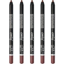 Esranın Dünyası Golden Rose Emily Long Lasting Lip Pencil No: 222 - Dudak Kalemi X5
