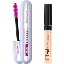 Esranın Dünyası Maybelline New York Falsies Surreal Maskara + Fit Me Kapatıcı - 15 Fair