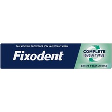 Esranın Dünyası Fixodent Complete Ekstra Ferah Diş Protezi Yapıştırıcı Krem 47 G