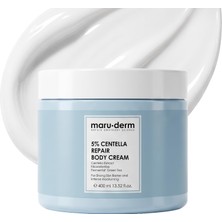 Esranın Dünyası Maruderm Centella Onarıcı Vücut Kremi –%5 Centella Asiatica ile Yatıştırıcı ve Bariyer Destekleyici Nemlendirici, 400 ml