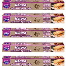 Esranın Dünyası Parex Natura Ağartılmamış Hazır Pişirme Kağıdı 10 Yaprak x 5 Paket