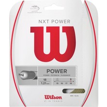 Esranın Dünyası Wilson Nxt Power 18 Tenis Ipi - Set, Beyaz