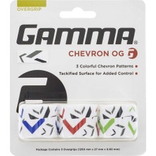 Esranın Dünyası Gamma Unisex's Chevron Overgrip, Çoklu, Tek Beden