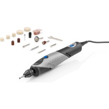 Esranın Dünyası Dremel 2050 Stylo+ Çok Amaçlı El Motoru, 15 Aksesuarlı, Ahşap Oyma, Cam Gravürleme, Takı Yapımı ve Daha Fazla El Sanatı