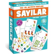 Esranın Dünyası Circle Toys CRCL014 Yaz Sil Sayılar, Çok Renkli