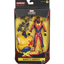 Esranın Dünyası Hasbro Marvel Legends Series Marvel’s Sunspot (Baf Strong Guy) Aksiyon Figürü