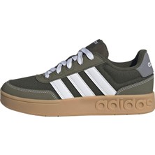 Esranın Dünyası Adidas Breakbase J Unisex Çocuk Ayakkabı Düşük Taban (Futbol Dışı), Night Cargo/ftwr White/olive Strata, 39 1/3