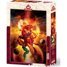 Esranın Dünyası Art Puzzle Su ve Ateş 1000 Parça Puzzle