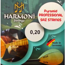 Esranın Dünyası Raymond Joes HRM20P Pyramid Uzun Sap Saz Bağlama Teli Takım Profesyonel Piramit (Alman Malı)