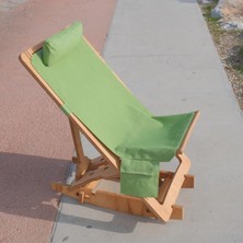 Outdoor Ayarlanabilir Kamp Sezlongu (Çimenyeşili)