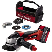 Esranın Dünyası Einhell Te-Ag 18/115 Li Kit (1x4,0 Ah), Akülü Avuç Taşlama